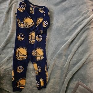 Unk Blue and Yellow Golden State Onesie